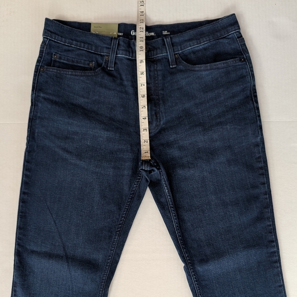 NWT Goodfellow & Co. Slim Total Flex Denim Jeans W36 x L32 Dark Wash Blue - Picture 14 of 15